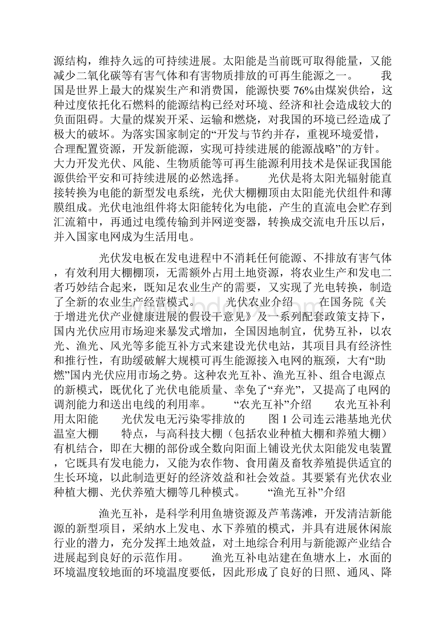 渔光互补项目建议书.docx_第3页