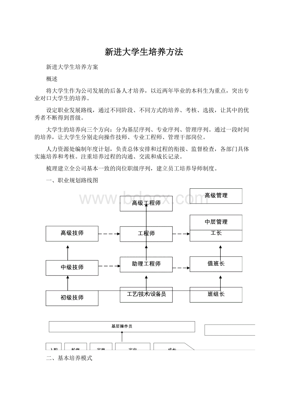 新进大学生培养方法.docx_第1页