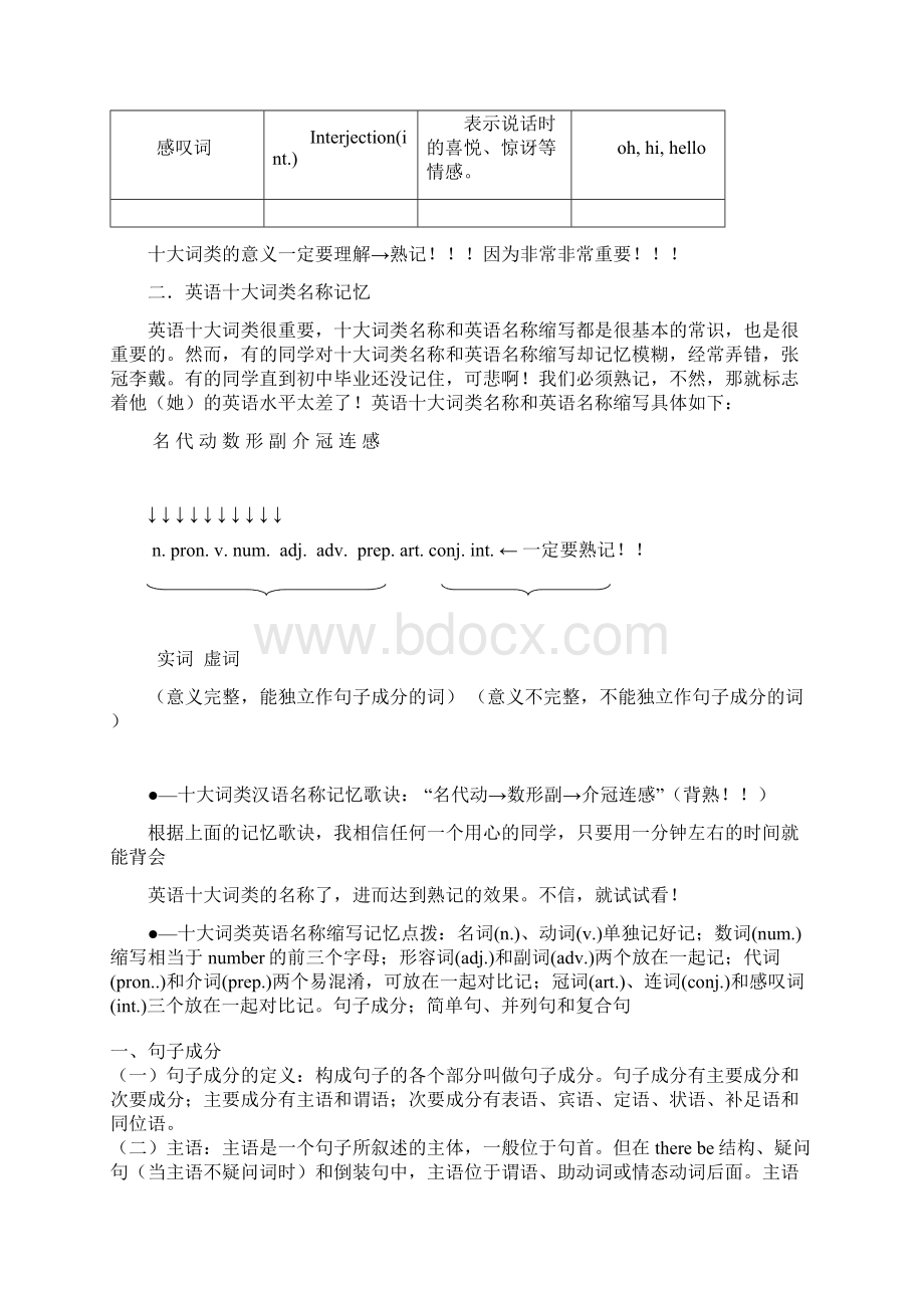 英语十大词类的用法和名称速记汇编Word文档下载推荐.docx_第3页