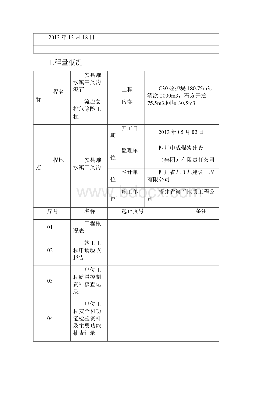 雎水三叉沟竣工资料.docx_第2页