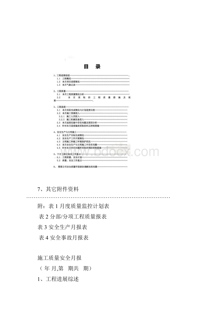 工程质量安全月报表.docx_第2页