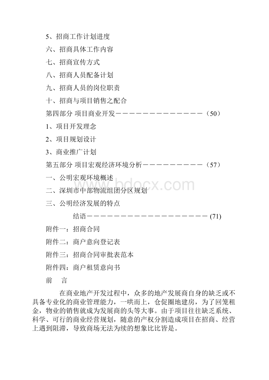 最新XX国业百货商场中心招商项目策划完整方案Word格式.docx_第2页