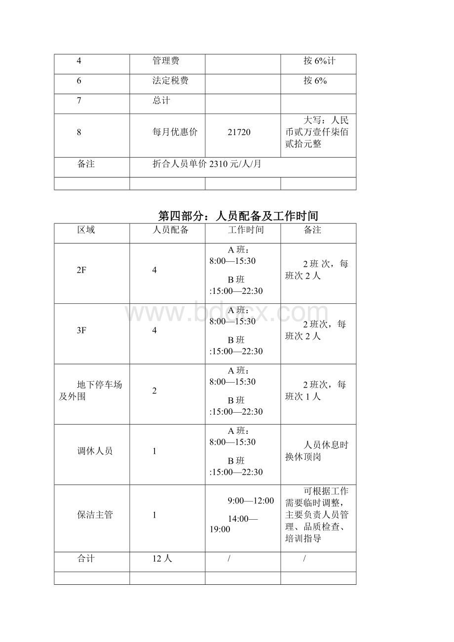 商场清洁服务外包方案Word文档下载推荐.docx_第3页