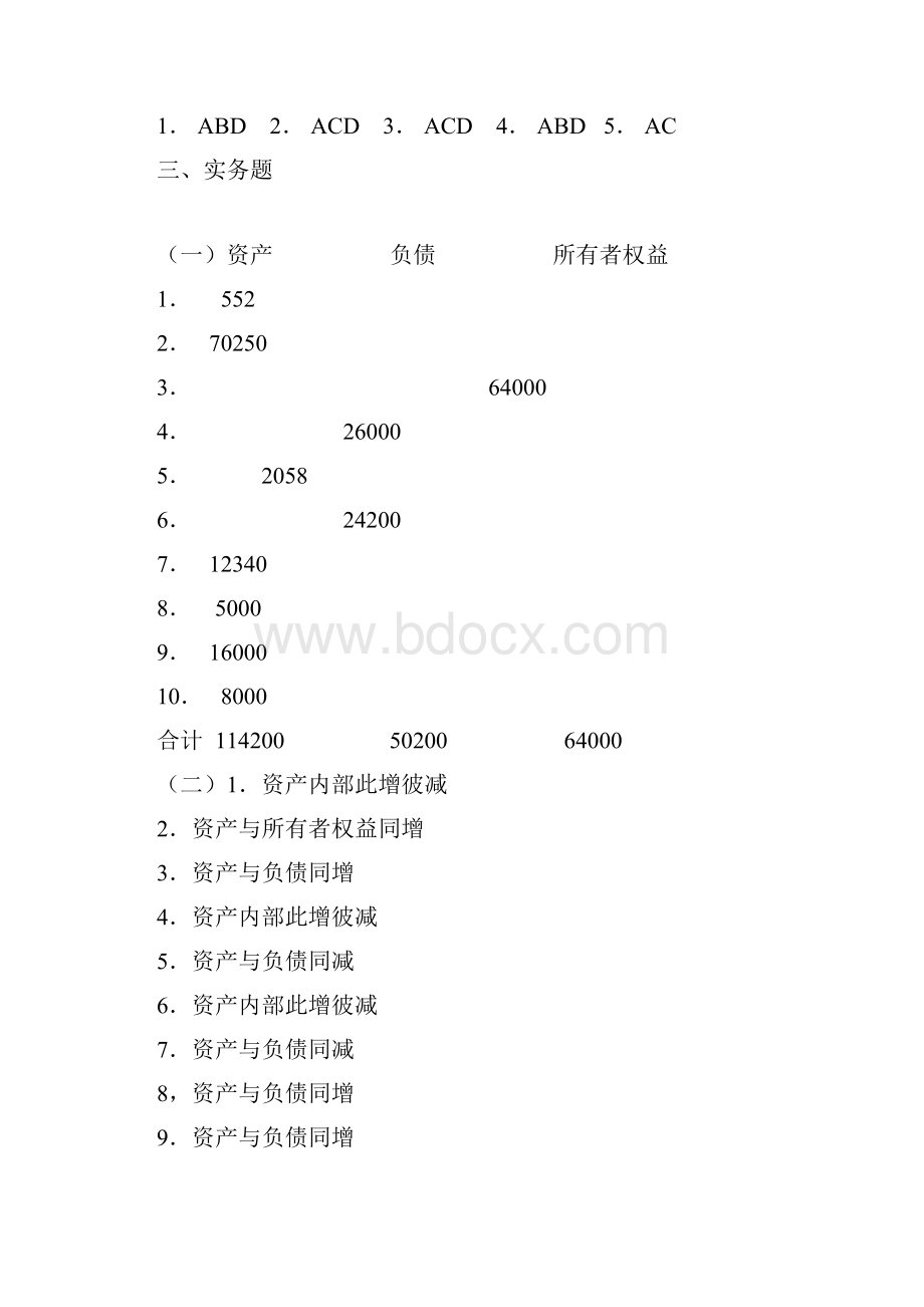 基础会计课后答案.docx_第2页