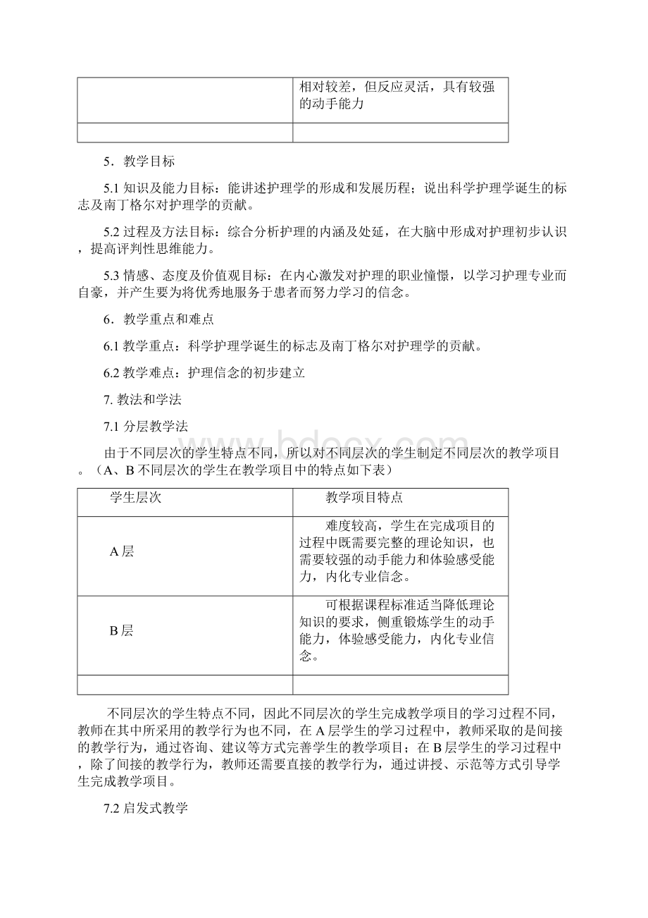 护理学导论课程教学设计.docx_第3页