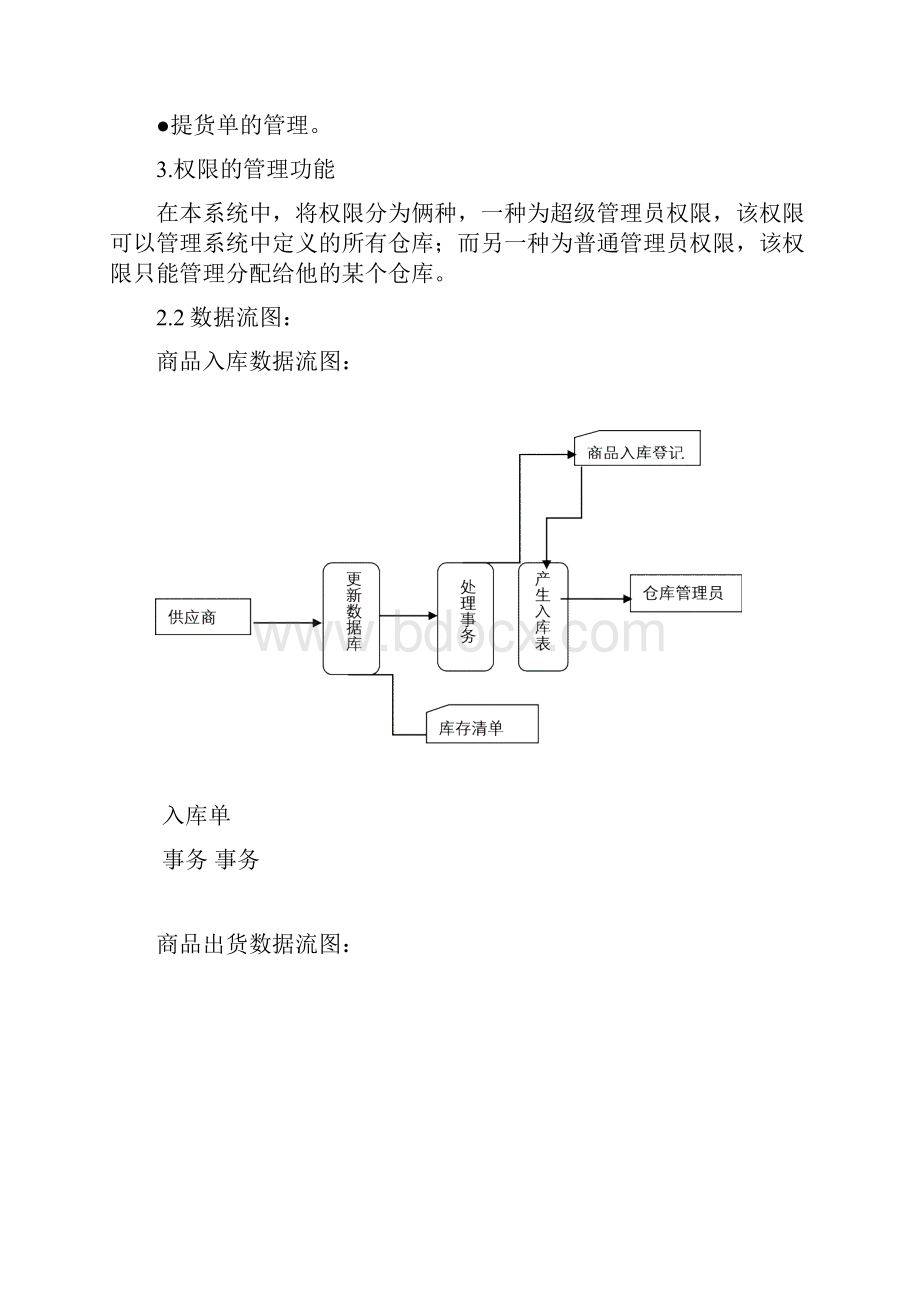 数据库课程设计论文仓储管理系统.docx_第3页