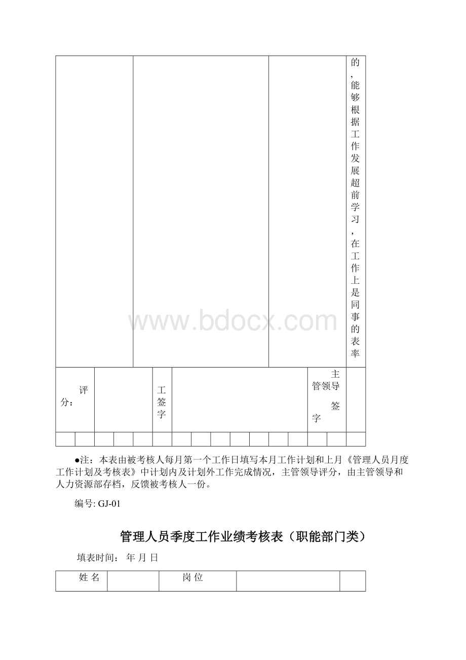 精品023考核附件2太行机械绩效考核评分表精.docx_第3页