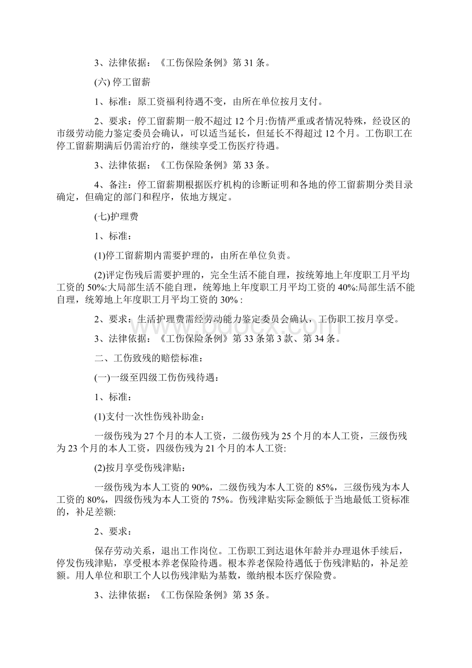 年安徽省工伤赔偿标准.docx_第2页