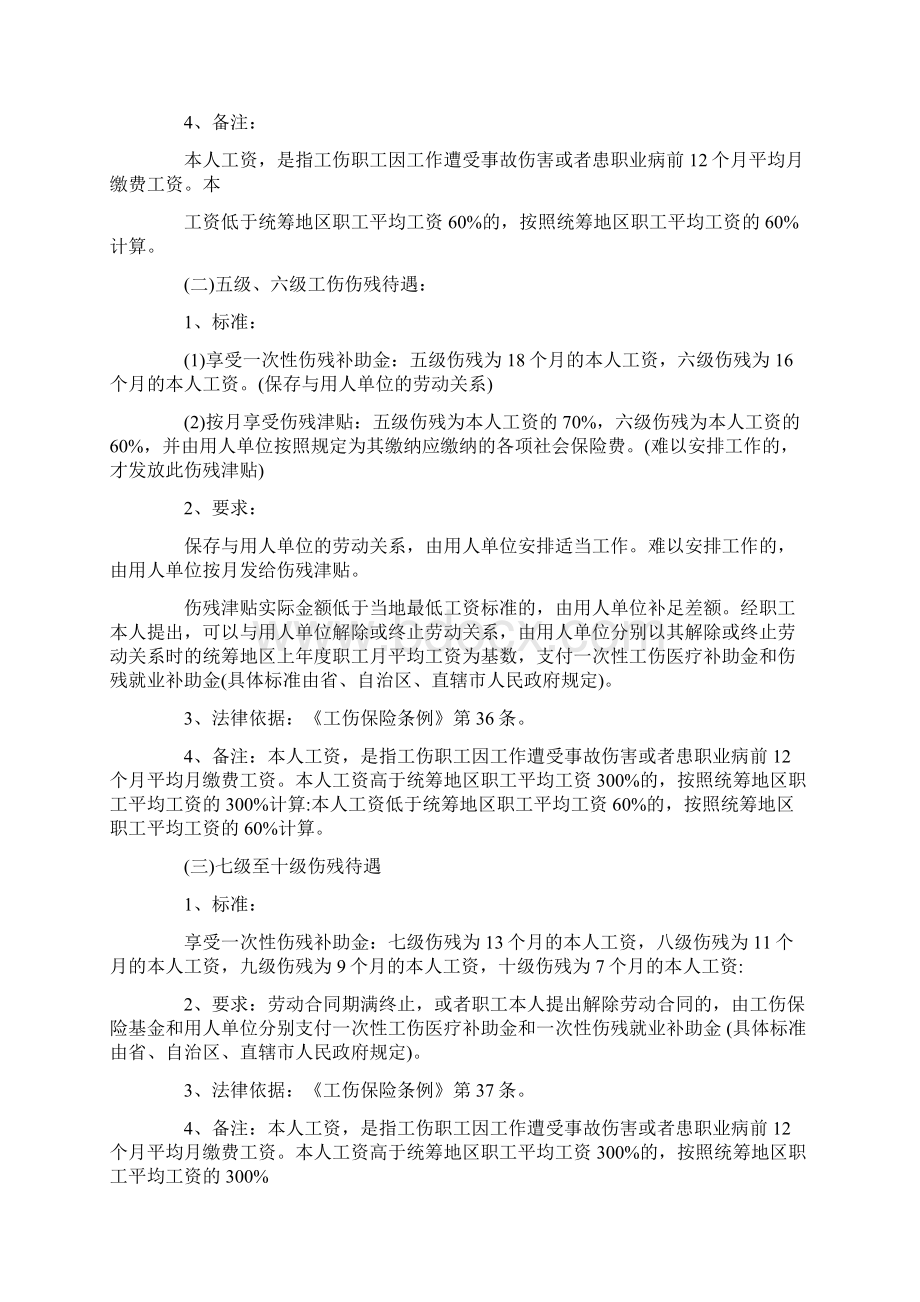 年安徽省工伤赔偿标准.docx_第3页