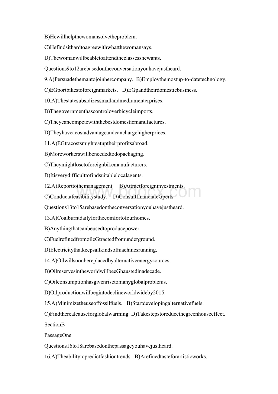 7A版大学英语6级真题三套全.docx_第2页