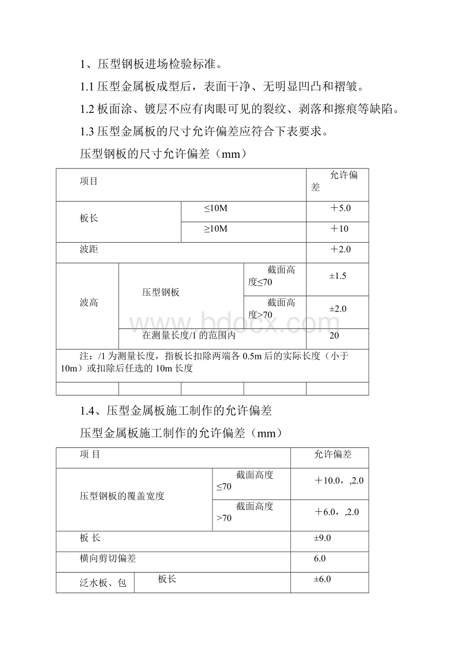 屋面压型钢板施工方案04029Word格式文档下载.docx_第3页