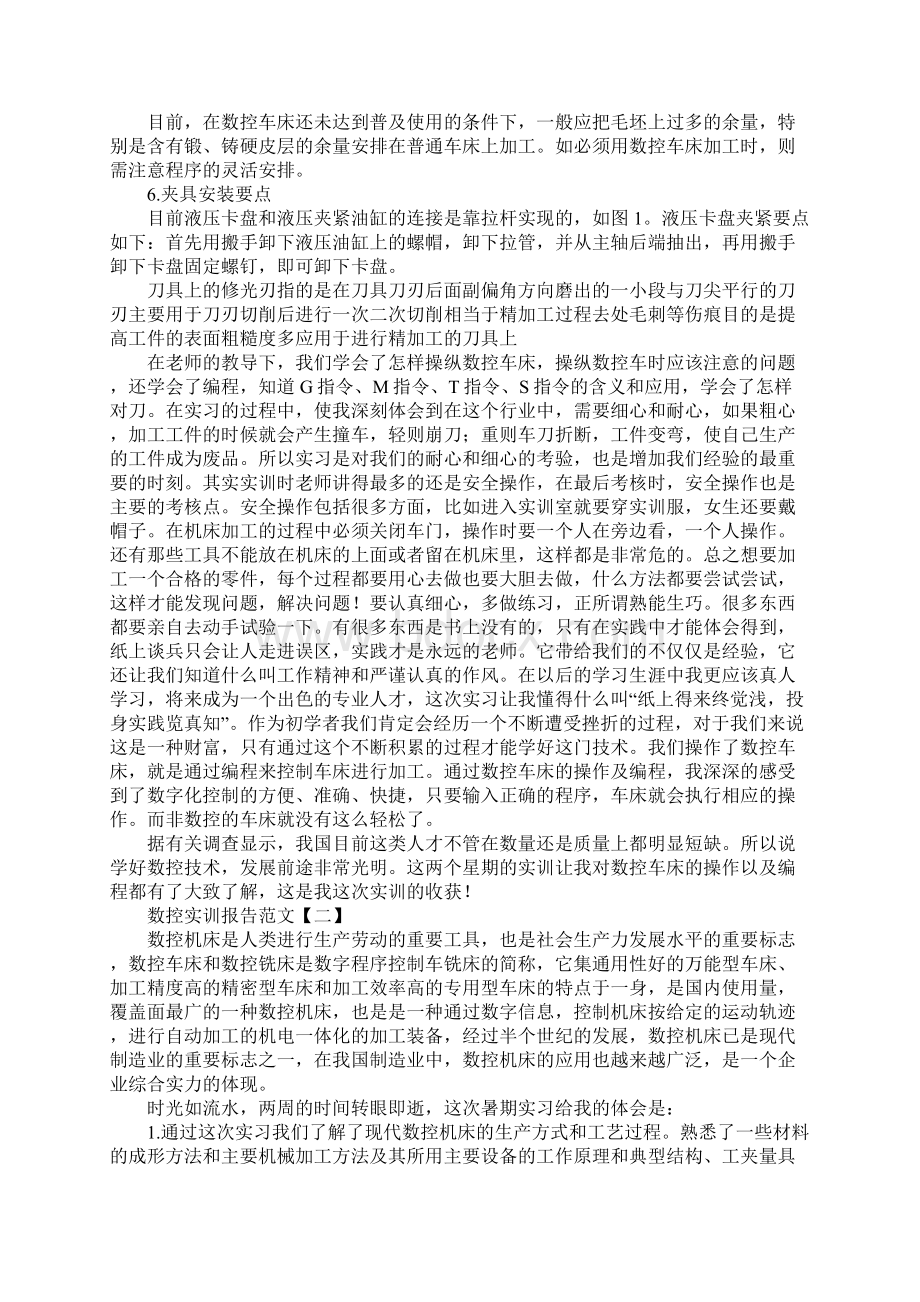 数控实训报告范文文档格式.docx_第3页