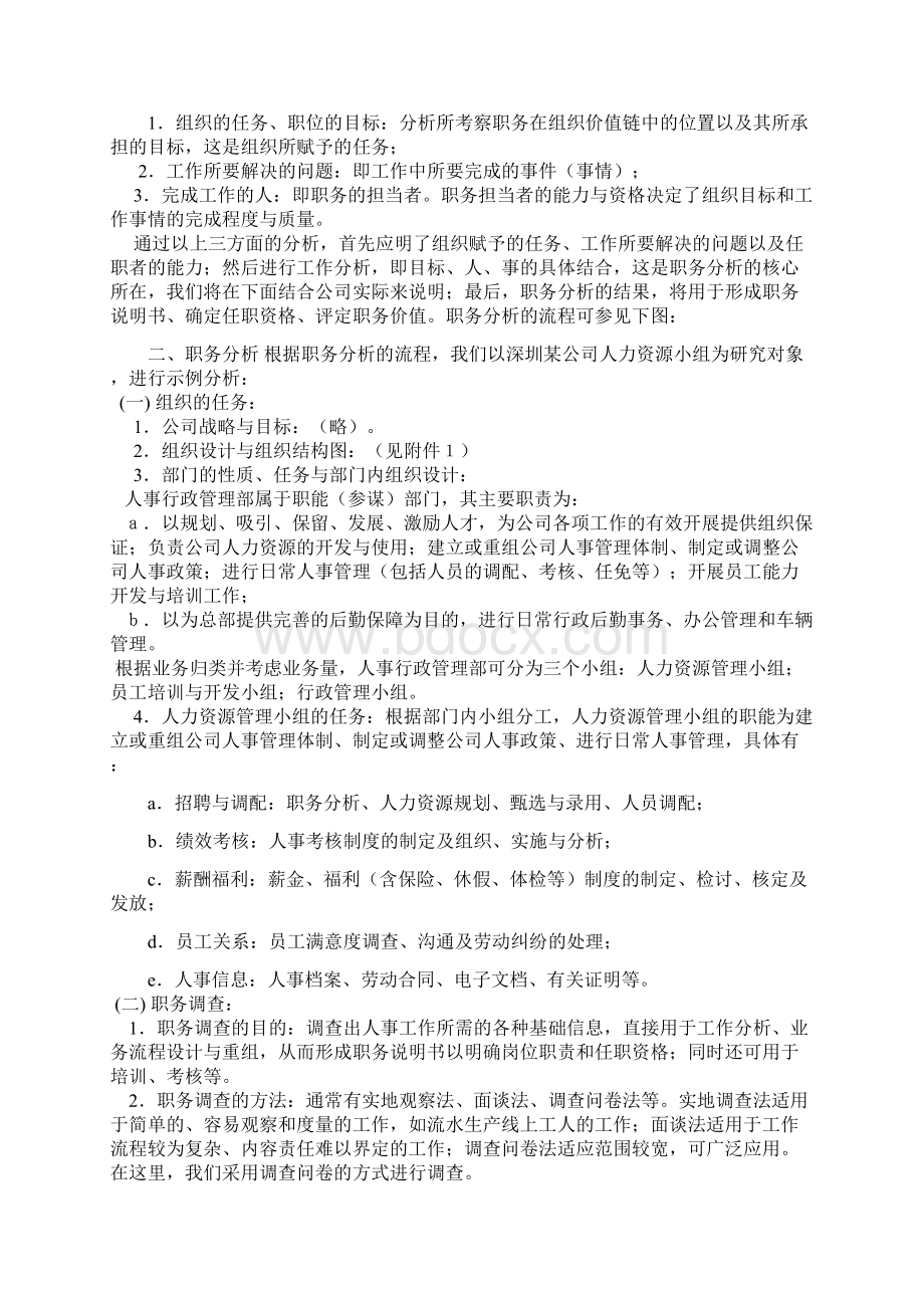 职务分析过程与方法初探Word文档格式.docx_第2页