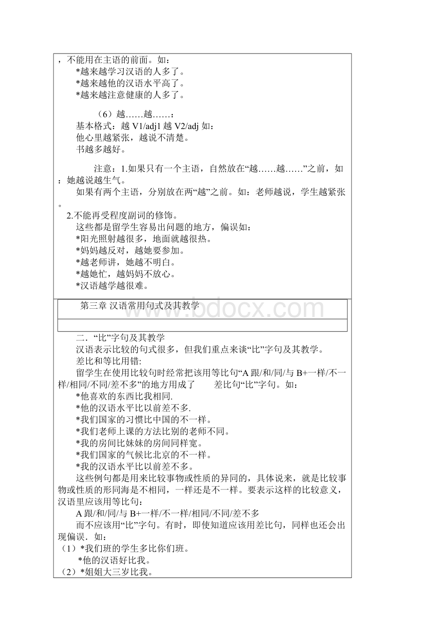 完整版第三章汉语常用句式与教学.docx_第2页