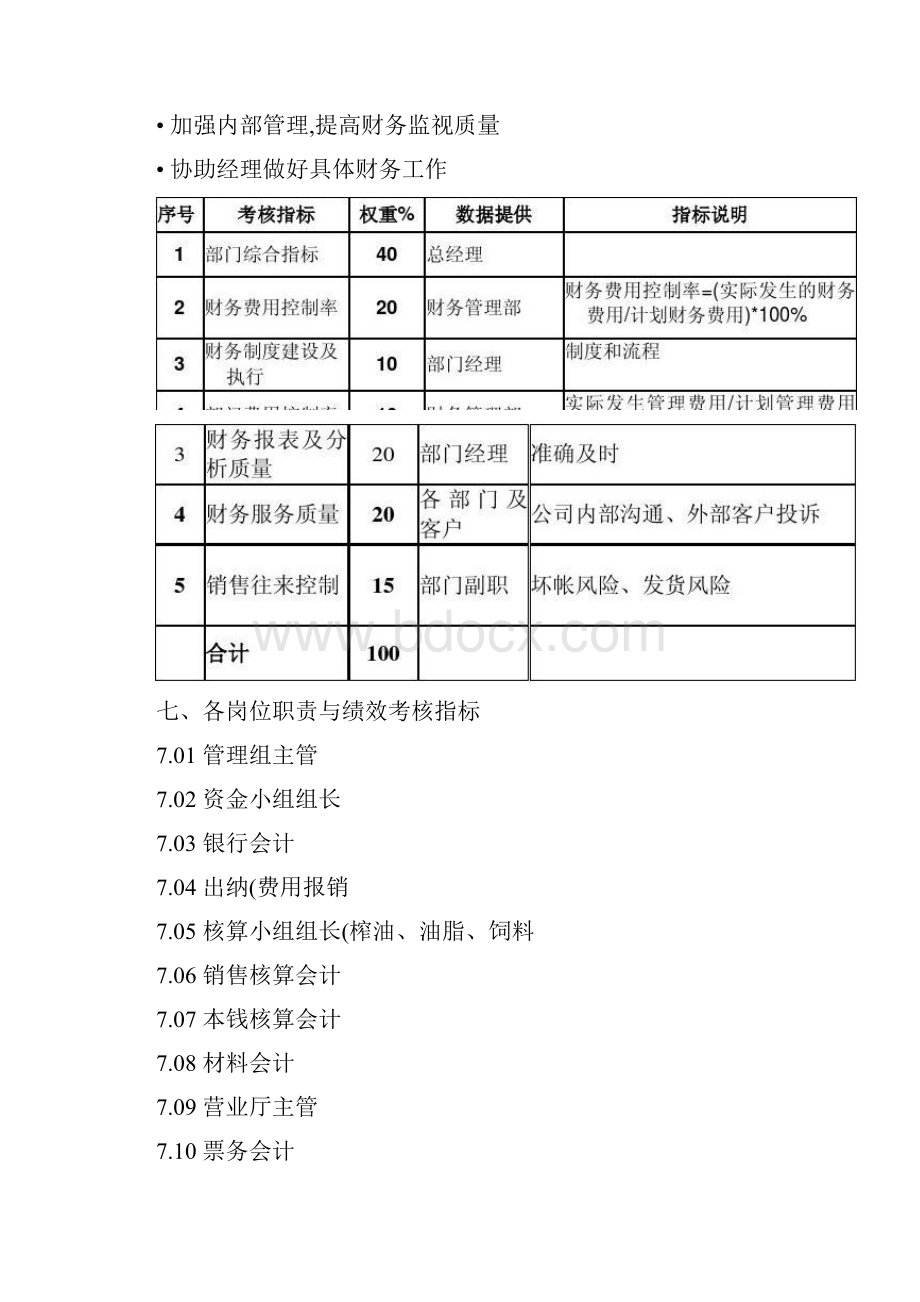 财务部绩效考核指标KPI绩效指标1精.docx_第3页