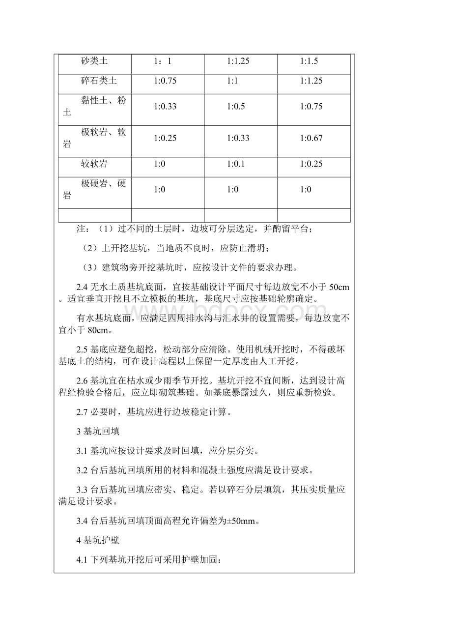 承台基坑开挖技术交底大全.docx_第2页