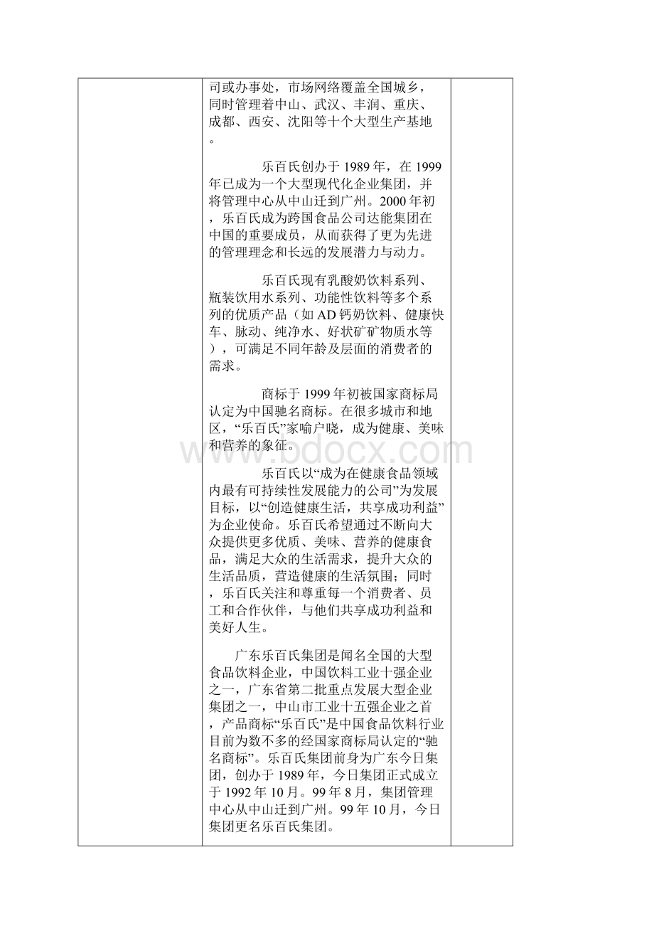 达能乐百氏失败案例复活策划书.docx_第2页