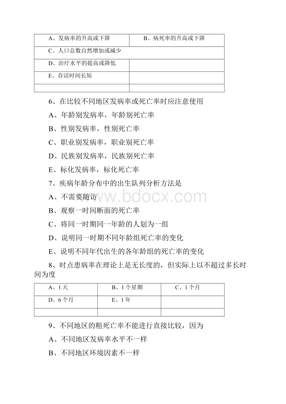 流行病学试题库Word文件下载.docx_第2页