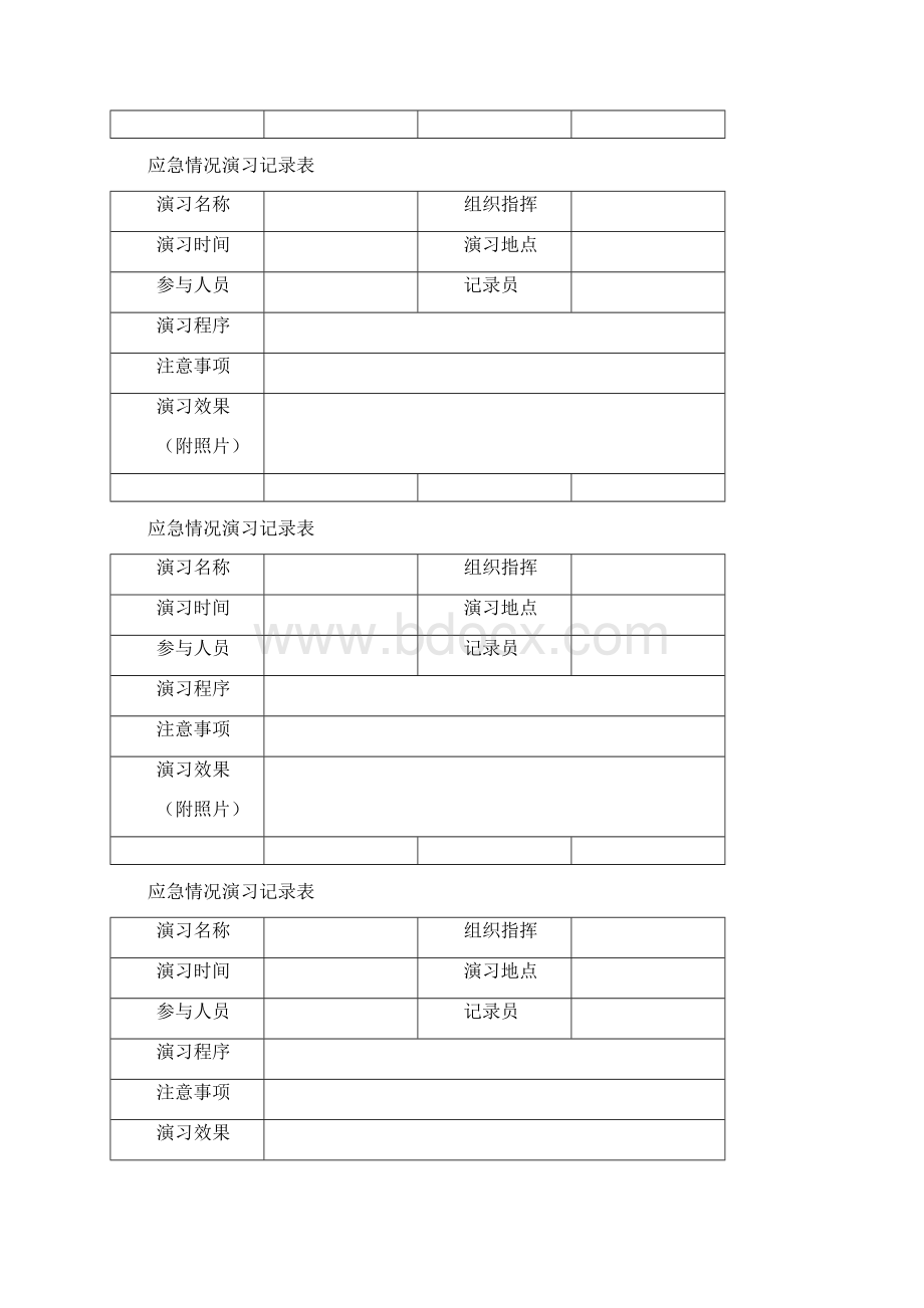 幼儿园年度应急预案演练计划Word文档下载推荐.docx_第3页