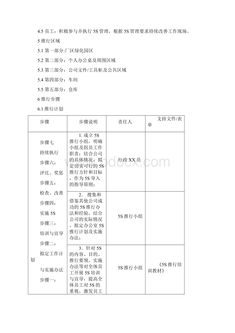 欧博莱5S管理方案Word格式文档下载.docx_第2页