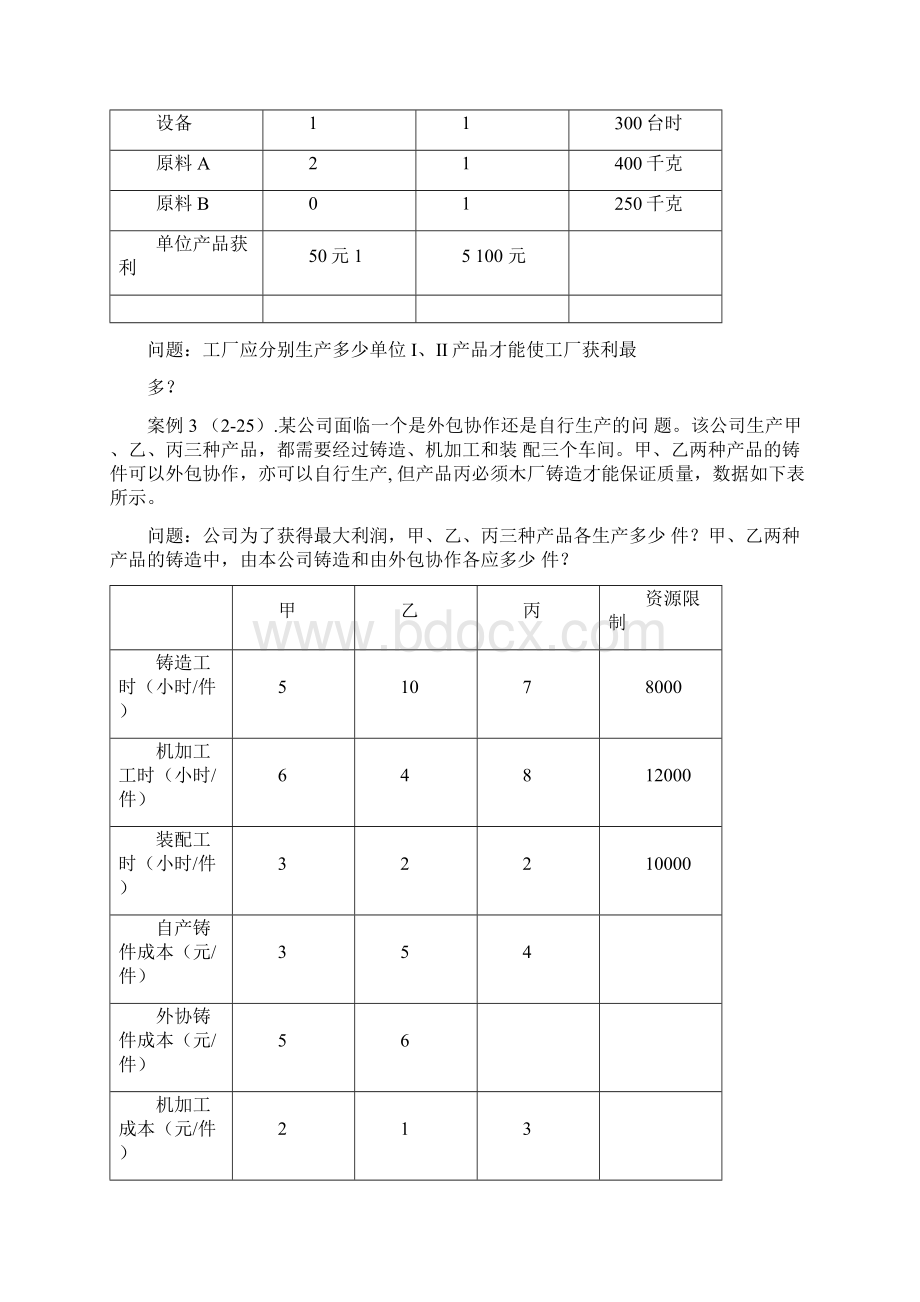 运筹学案例集Word文档下载推荐.docx_第2页