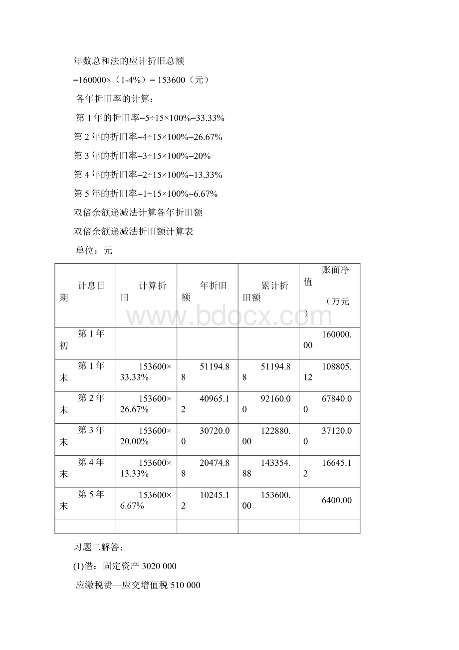 固定资产练习题.docx_第2页