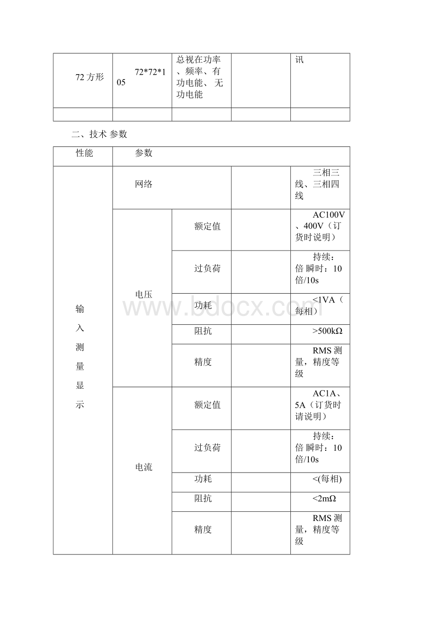 多功能电力仪表使用说明书.docx_第3页