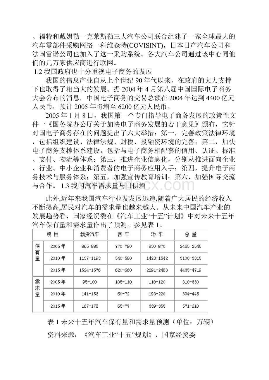 汽车行业电子商务案例分析报告Word文档下载推荐.docx_第2页