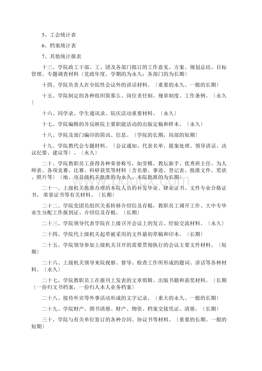 文书档案归档范围.docx_第2页