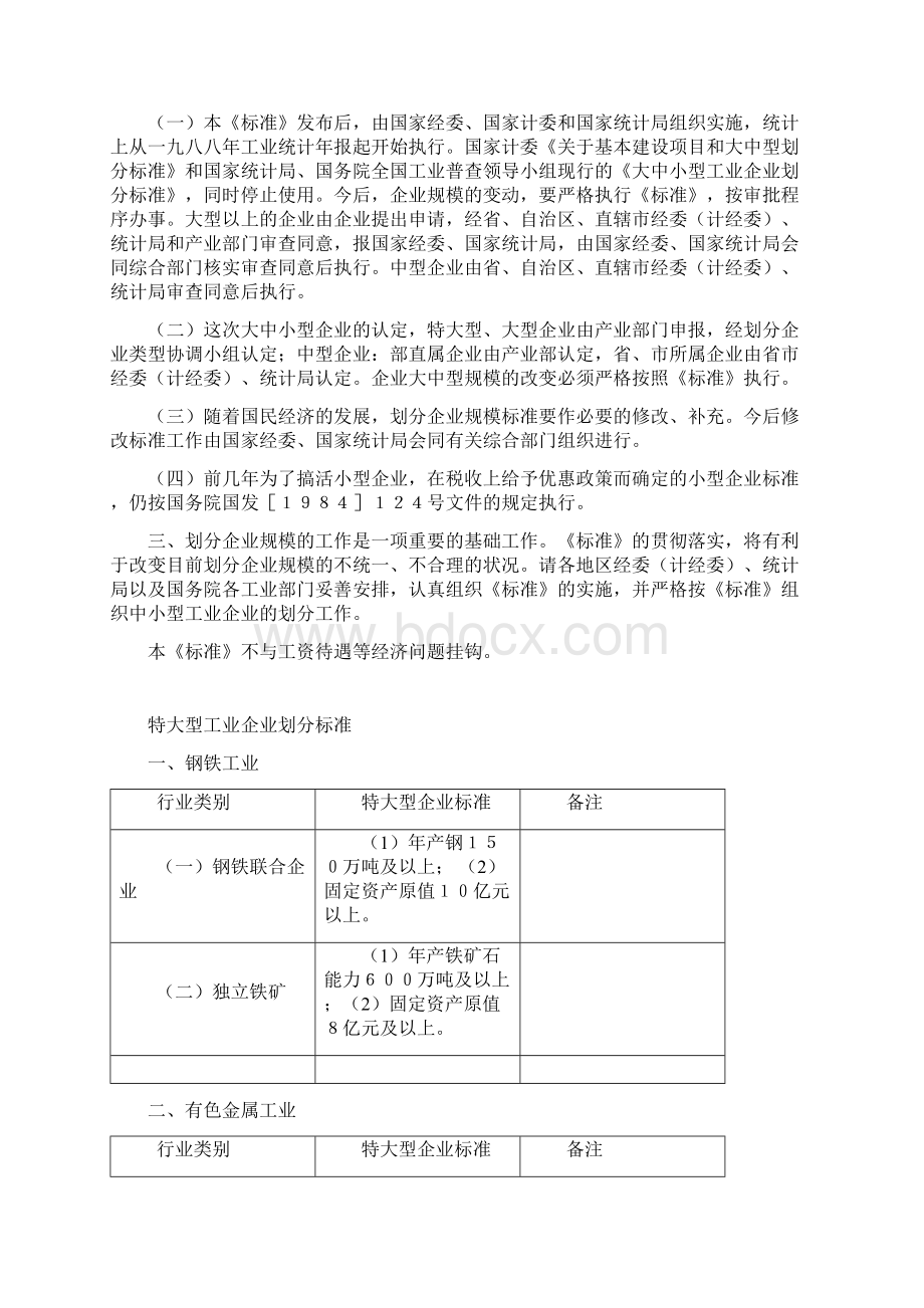 大中小型工业企业划分标准.docx_第2页