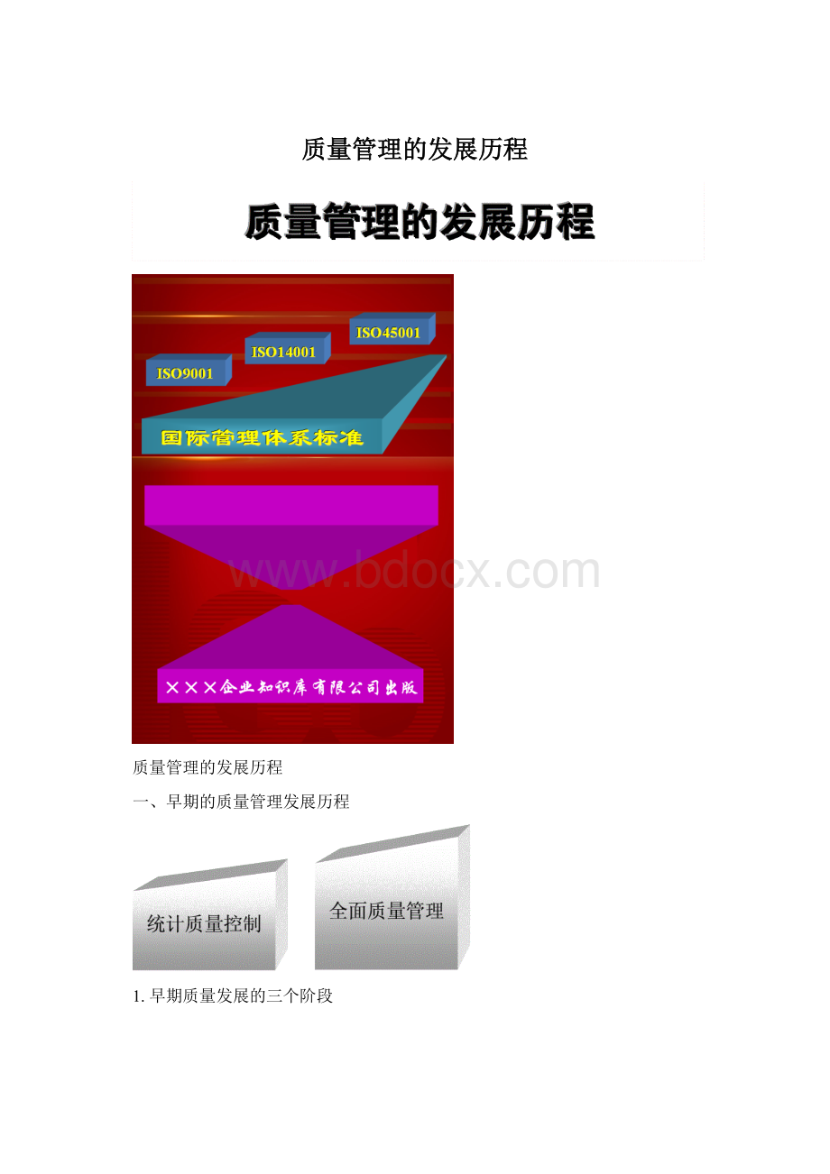 质量管理的发展历程.docx