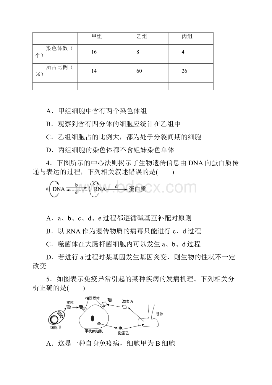 福建省永一中培元季延石光中学四校高三理综上学期第二次联考试题.docx_第2页