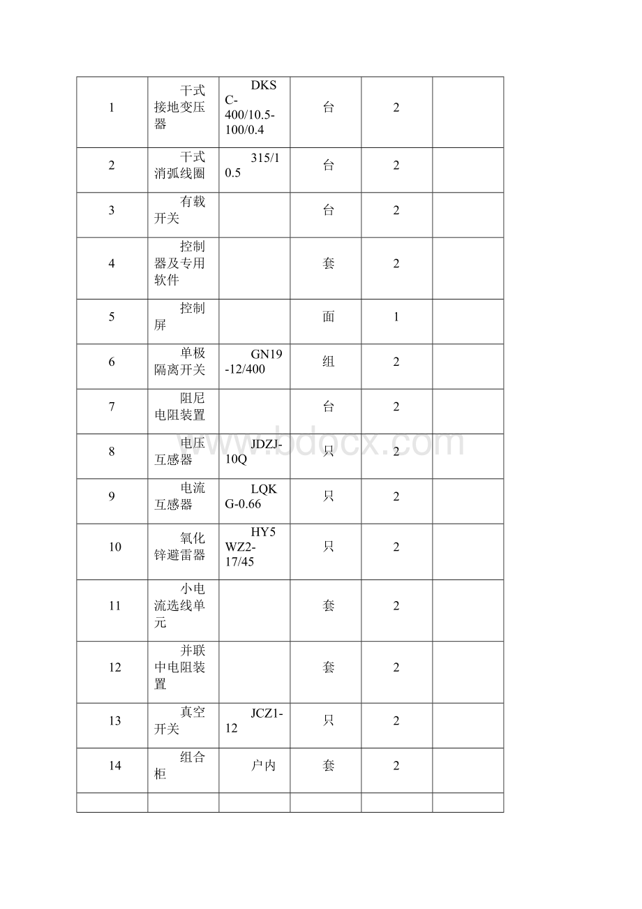 技术招标规范书10kV消弧线圈成套装置.docx_第2页