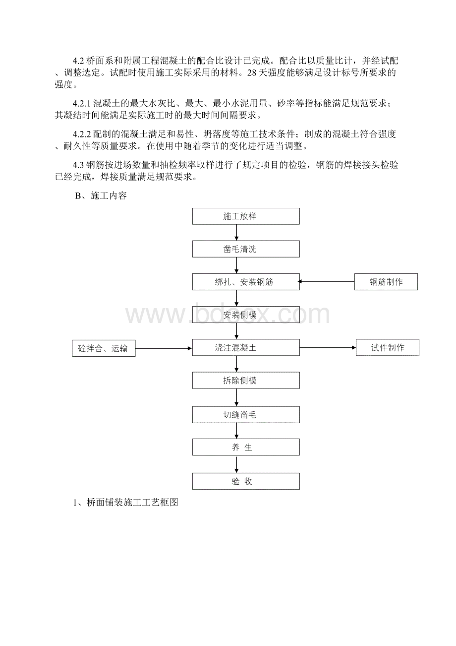 桥面系和附属工程开工报告Word格式文档下载.docx_第3页