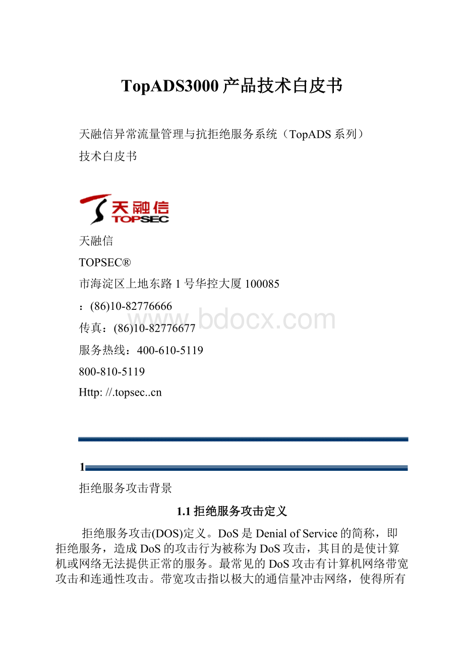 TopADS3000产品技术白皮书.docx_第1页