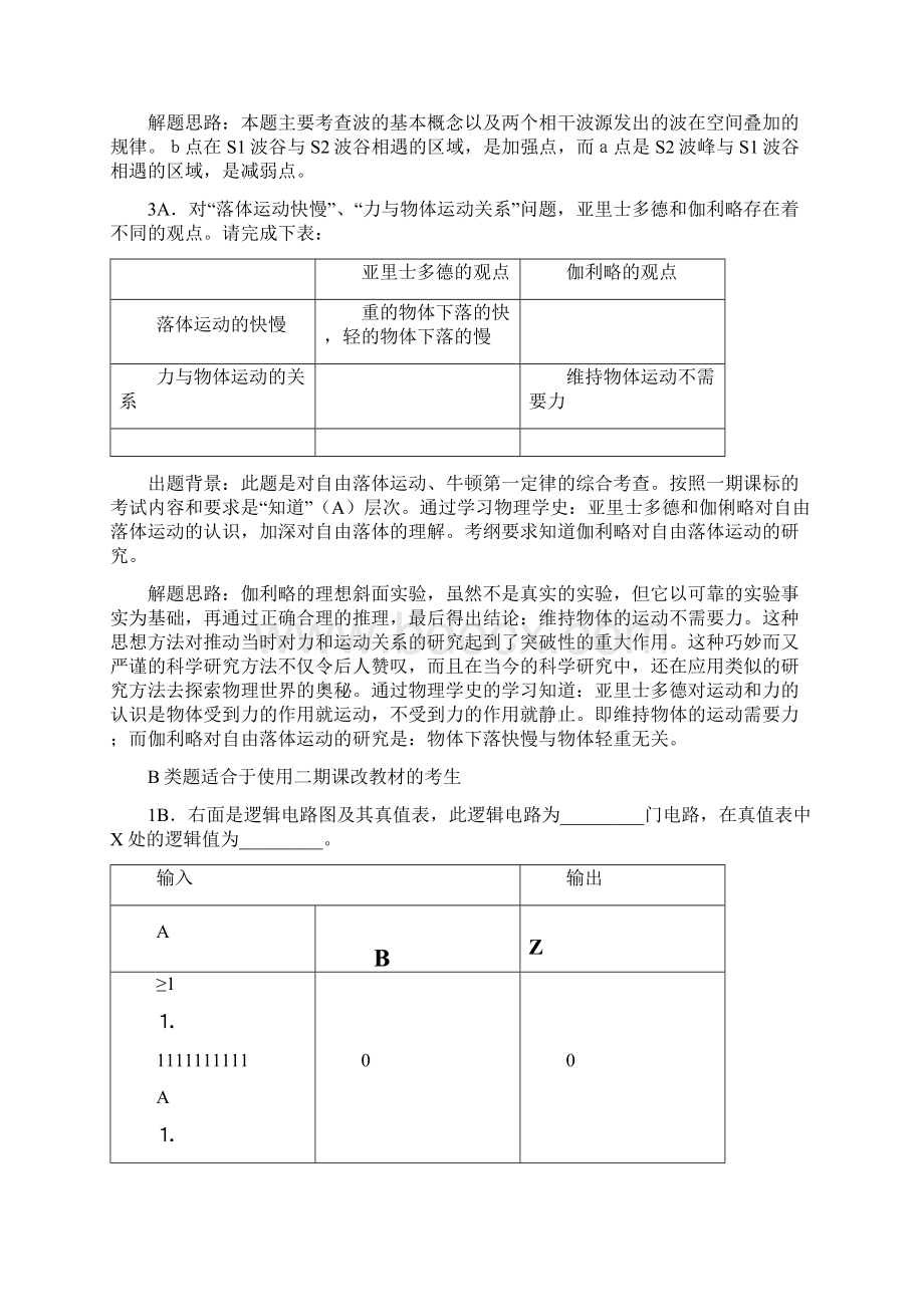 高考物理上海卷评析4.docx_第3页