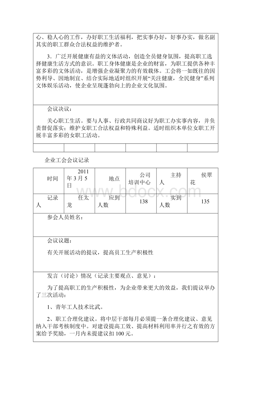 工会活动记录表格Word格式.docx_第3页