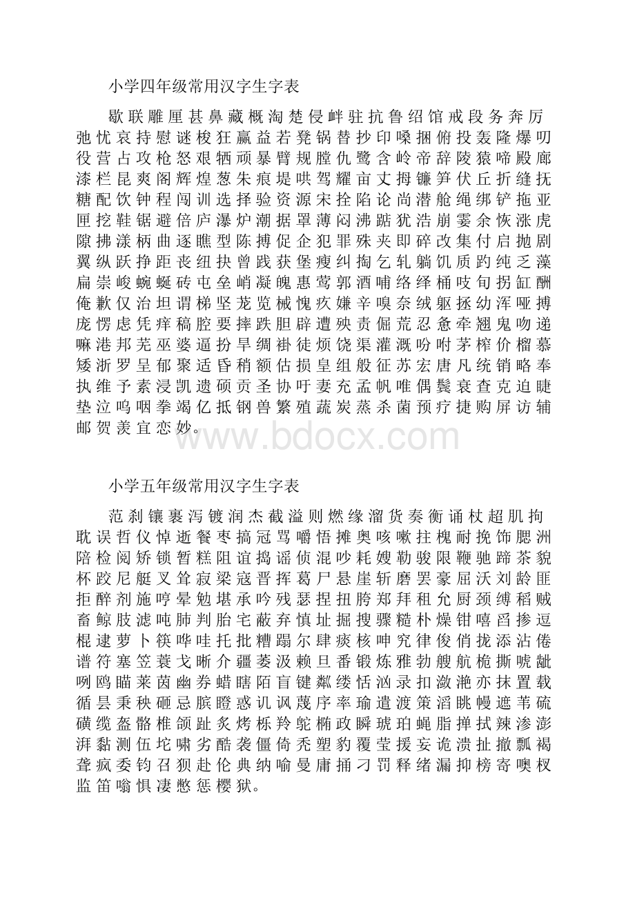 一至六年级通用汉字生字表.docx_第3页