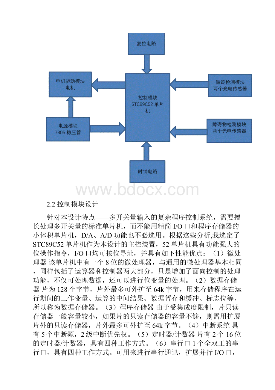 智能循迹避障小车控制系统设计最终版.docx_第3页