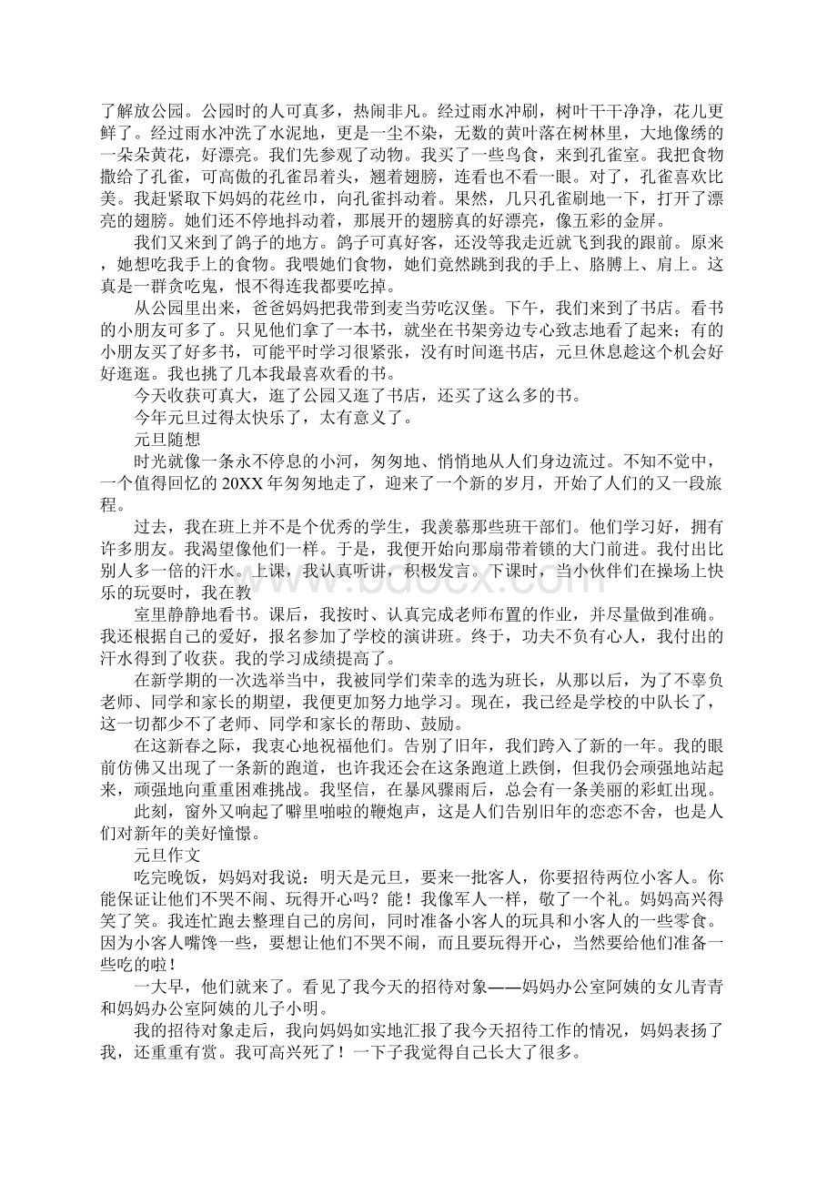 关于元旦的文章.docx_第2页