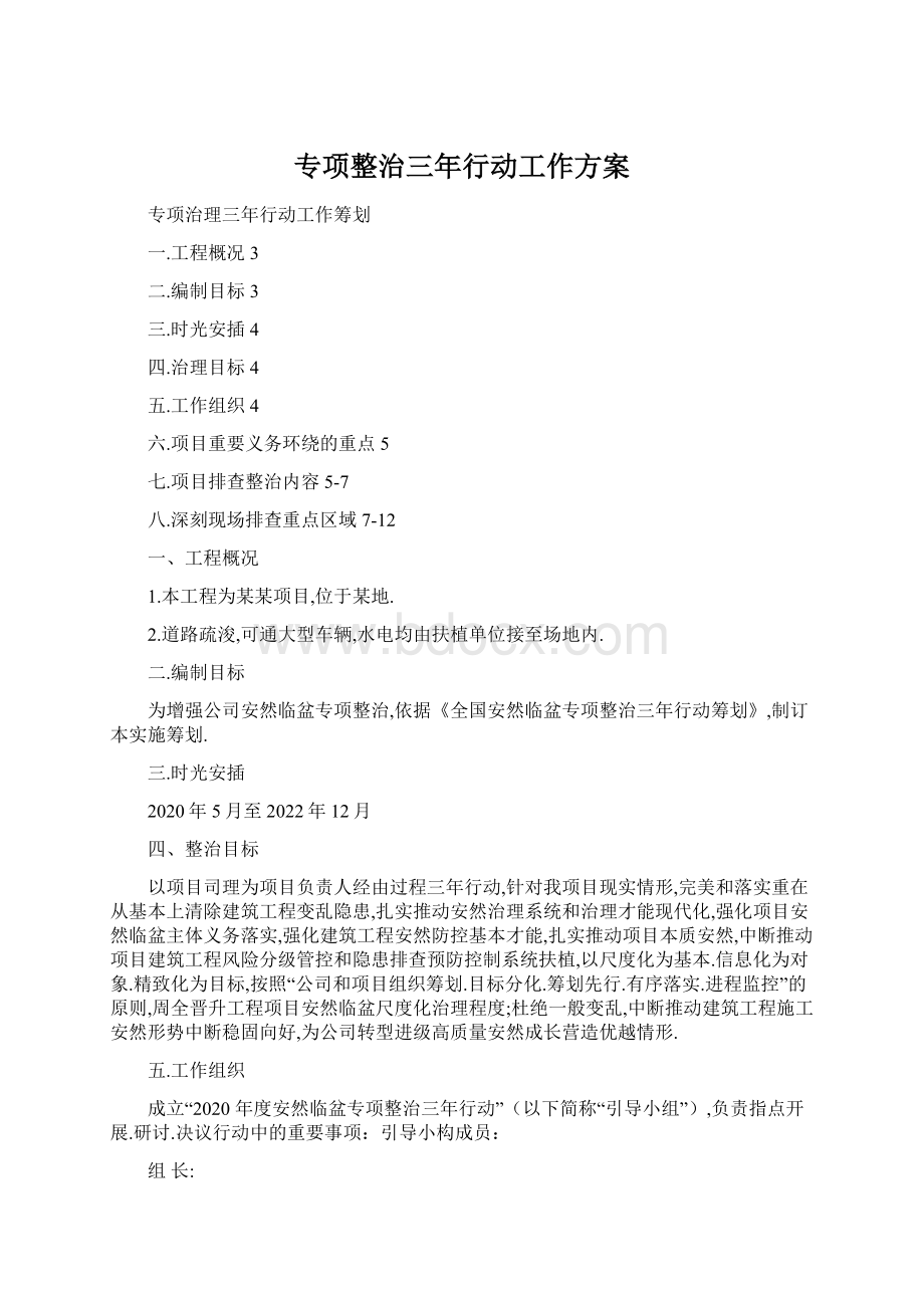 专项整治三年行动工作方案.docx