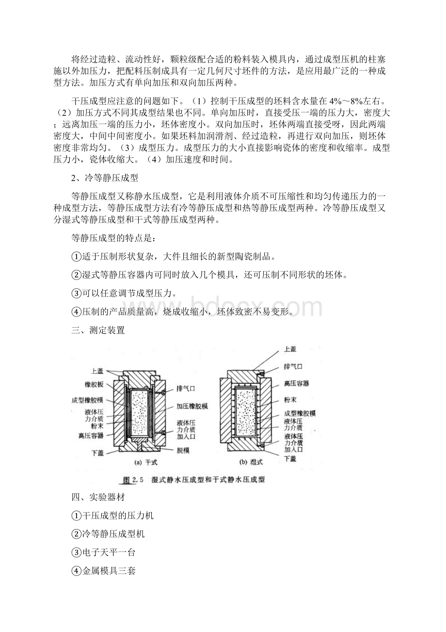 特种陶瓷材料实验指导书.docx_第3页