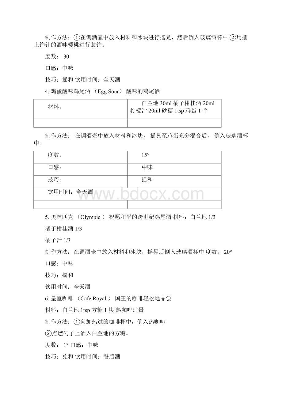 以白兰地为基酒的鸡尾酒调制配方.docx_第2页