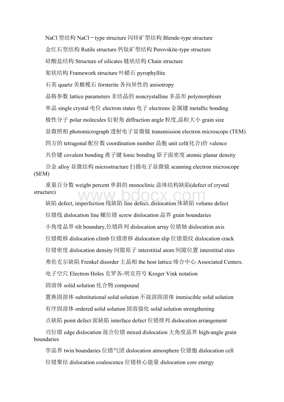 材料英语词汇教学提纲Word文档下载推荐.docx_第2页