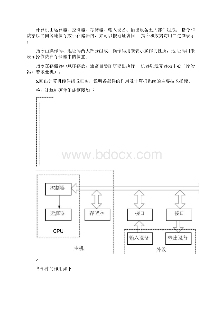 计算机组成原理作业110章答案Word格式.docx_第2页