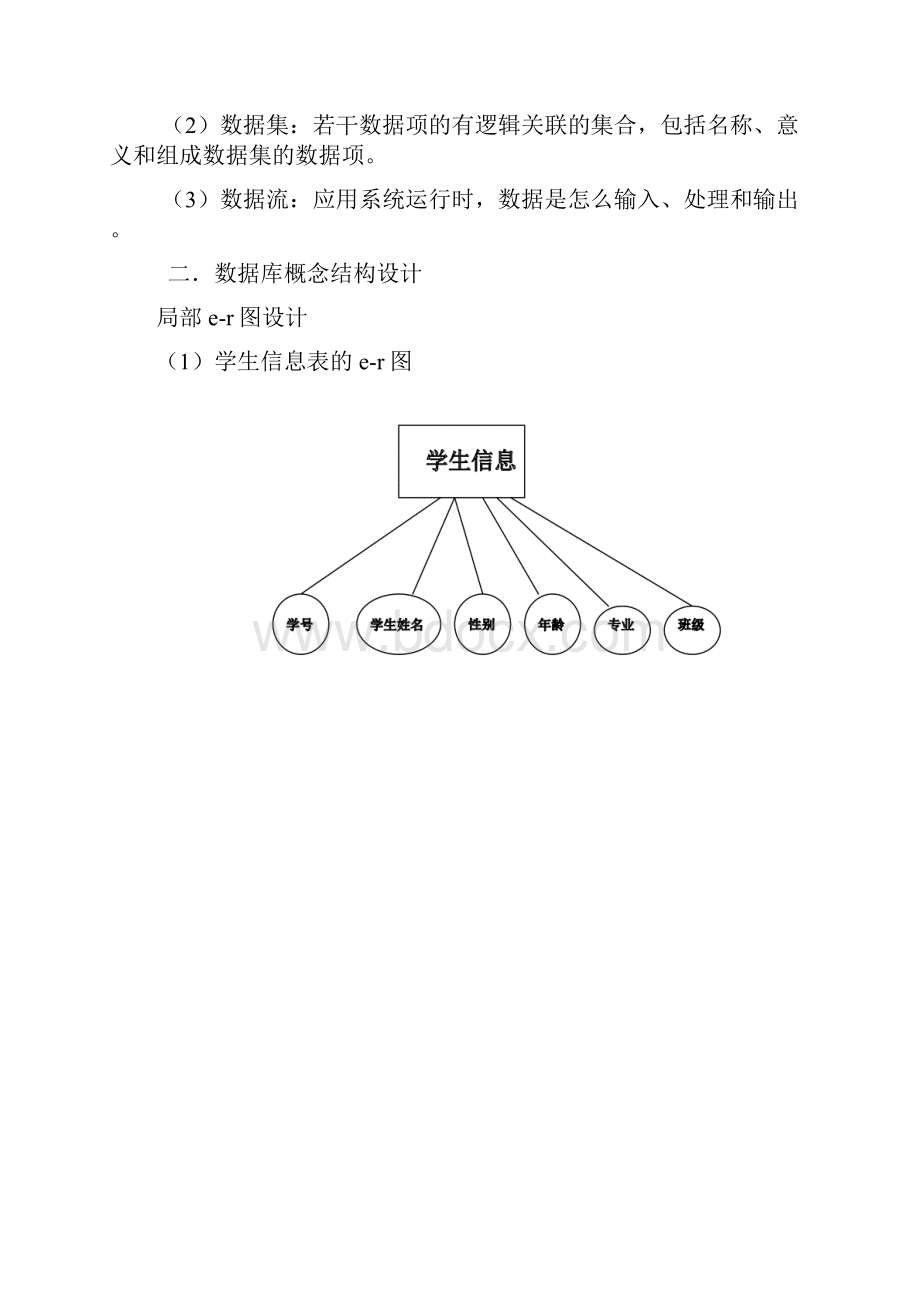 学生考勤管理系统数据库设计数计系.docx_第2页