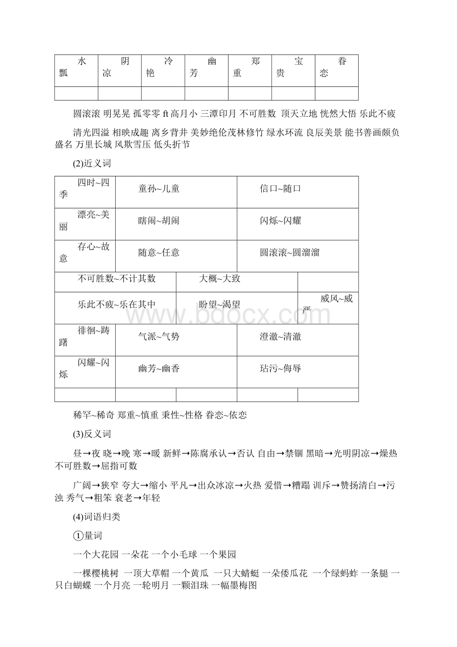 最新版部编版五年级语文下册单元知识全册汇总教学文案.docx_第3页