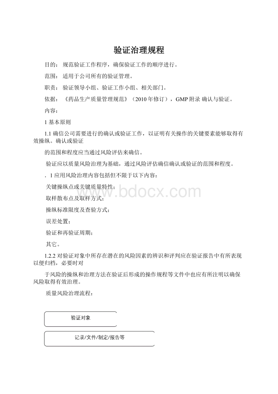 验证治理规程文档格式.docx_第1页