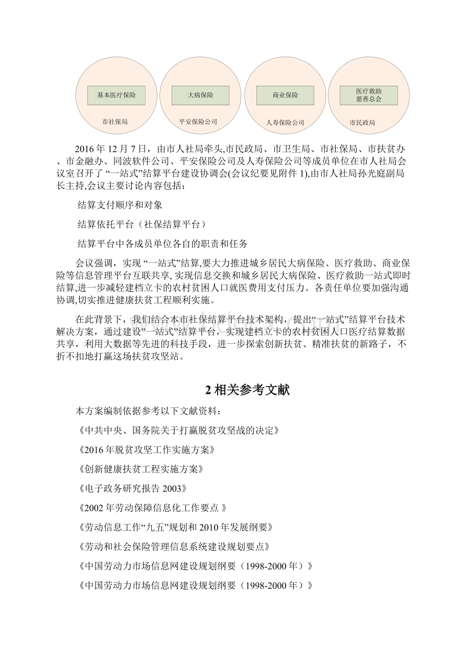 创新健康扶贫工程一站式医疗信息系统设计方案.docx_第3页