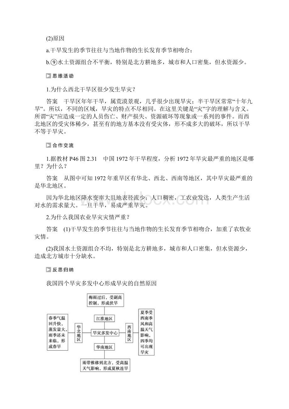 学年高中地理 第二章 中国的自然灾害 第四节 中国的气象灾害课时作业 新人教版选修5Word下载.docx_第2页